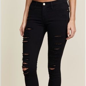 Frame Le skinny de Jeanne, black size 25